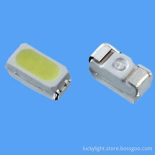 Blue SMD LED Diode, 0.80mm Height, RoHS-marked